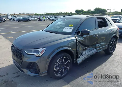 2025 Audi Q3 Premium 45 Tfsi S Line Quattro Tiptronic из США, поврежденный, VIN WA1EECF35S1046845